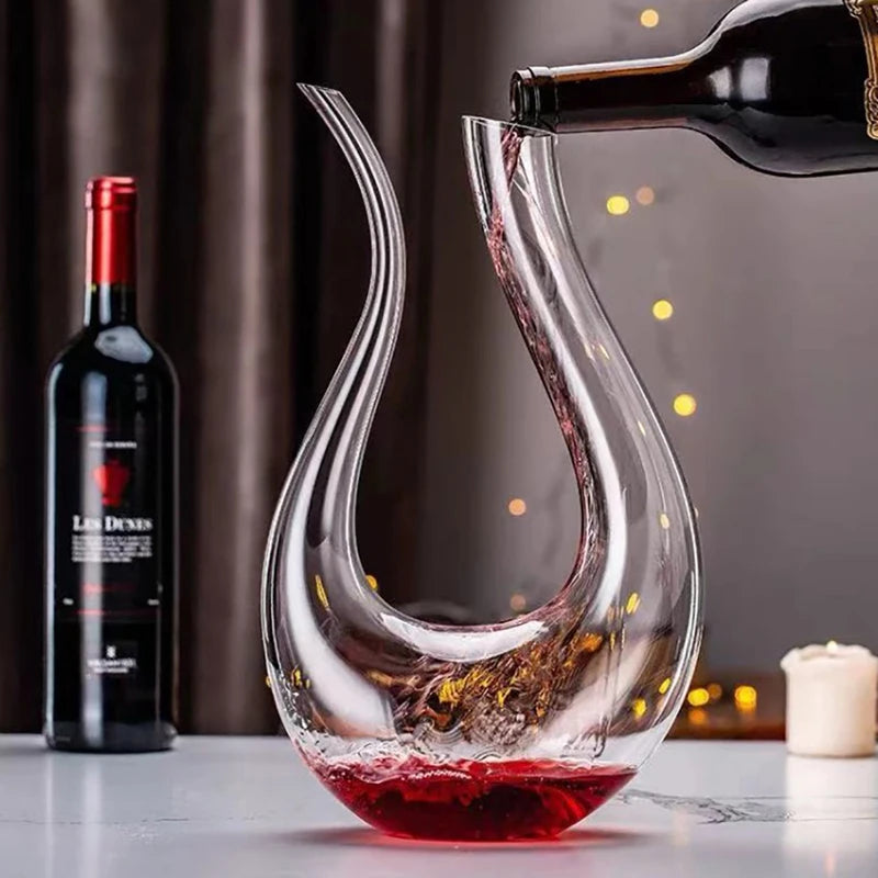 Kristal wijn decanteerkan 1.5L - Sfeermaker voor elke gelegenheid